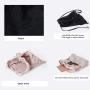 2024 Korean nylon casual shoulder bag lightweight nylon schoolbag drawstring double layer backpack for girls