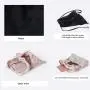 2024 Korean nylon casual shoulder bag lightweight nylon schoolbag drawstring double layer backpack for girls