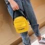 Wholesale Fashion Adjustable Shoulder Straps Canvas Crossbody Bag Versatile Letter Small Shoulder Bag