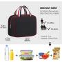 Portable Thermal Insulation Square Lunch Box Student Picnic Portable Fashion Ice Pack Cooler Lunch Bag Waterproof