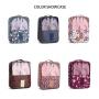 ZWY294 Wholesale Foldable Family Travel Portable Shoe Bag Patterned Multi-style Nylon Waterproof Storage Bag Daily Organizer
