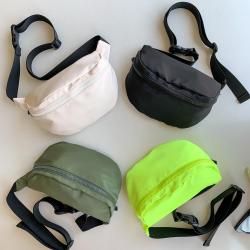 Lightweight Casual Travel Nylon Fashion Zipper Cross Body Shoulder Bags New Ladies Messenger Waist Bag Purses Chest Bag for Girl