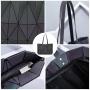 LOVEVOOK Fashion Boutiques geometric folding bag Large inventory Drop shipping luminous women handbags