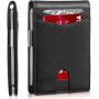 100% Real Genuine Leather wallets for men minimalist thin card holder small wallet money clip factory card bag purse
