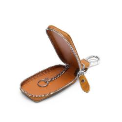KBW221 2023 Hot Selling Leather Car Key Protective Leather Case Waterproof Vintage Waxed Leather Lock Key Case