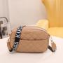 Crossbody bags 2024 Wholesale of women's leisure travel bags for foreign trade, texture embroidery for women's bags