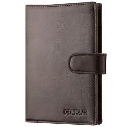 ZR370 New Driver's License Card Bag Wallet Men's Large Capacity Multifunctional Passport Bag Passport Book Wallet