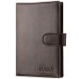 ZR370 New Driver's License Card Bag Wallet Men's Large Capacity Multifunctional Passport Bag Passport Book Wallet