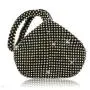CCF653 High End Evening Messenger Clutch Bag PU Diamonds Love Heart Evening Bags Luxury Handbags For Party  Clutch Purses