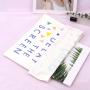Custom Full Screen Printed Cotton Twill Toys Books Stationery Packing Drawstring Bag Recycled Gift Dust Cotton Pouch