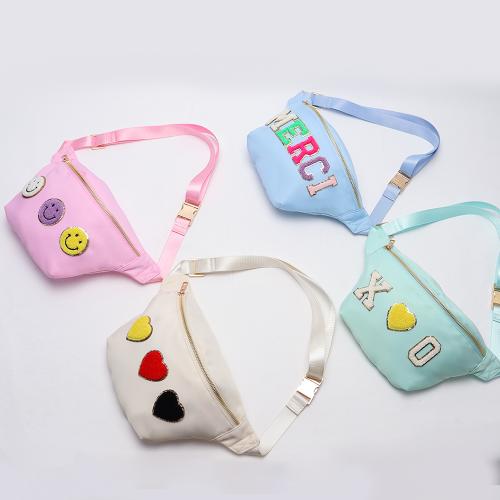 Hot Sale Trending Latest Design Bright Running Waterproof Fitness Luxury Designer Waist Fanny Pack For Kids