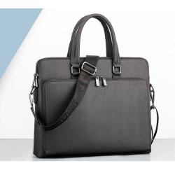 ZR875 New Business Leisure Bag PU High Quality Horizontal Briefcase Shoulder Crossbody Handbag Business Travel Men's Bag
