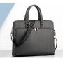 ZR875 New Business Leisure Bag PU High Quality Horizontal Briefcase Shoulder Crossbody Handbag Business Travel Men's Bag