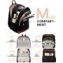 LOVEVOOK High Quality Anti Theft Business Laptop Backpack Bags Fashion School College Students Daypacks Travel Backpacks Women