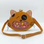 Hot selling custom printing ita bag with clear window for pins  customized designer animal ita backpack