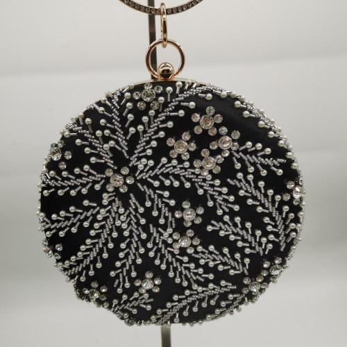 Hot Selling Wedding Rhinestone Evening Bags Handbag Ladies Purse Party Bridal Clutch Bead Embroidery Bag For Women evening bag 2024