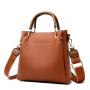 2024 Custom Minimalist Vegan Leather Bucket Bag Handbag For Women Ladies