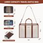 Travel Duffel Weekender Laptop Bag for Women with Toiletry pouch Carry on Overnight Hospital Gym Bag with Wet Pocket Shoe Bag