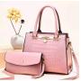 2024 New Style Hot selling Fashion Pu Leather Large Capacity  Ladies Handbag With Lock Design Luxury Hand Bag