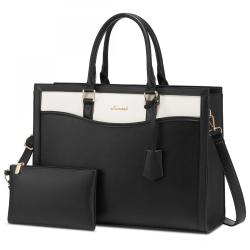 LOVEVOOK 2024 hot sales Business Shoulder Bag computer tote bag handbag waterproof luxury customize leather laptop bag for women
