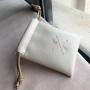 Black PU Leather Drawstring Pouch