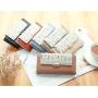 ZR106 Women's Long Simple Fashion Wallet Korean Version PU Soft Print Buckle Zipper Holding Large Capacity Card Bag