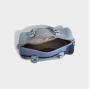 2024 Custom Contrast Color Denim Barrel Bags Handbags For Fashion Women