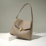 New top layer cowhide versatile single shoulder crossbody large capacity women's bag