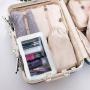 Portable Travel EVA Clear Toiletry Cosmetic Bag Case for Heavy Duty Make Up Pouch with Transparent Vinyl Windows