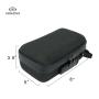 Odor Proof EVA Case with Carbon Fiber to Smell Proof Portable Odorless Case Activated Carbon Lining Smell proof Case