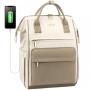 LOVEVOOK Business Work Bag with USB Port Business Travel College School Computer Backpack for Women Men Laptop Backpack Purses