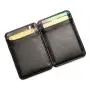 ZHF004 Cross-border PU Men's Creative Magic Wallet Solid Color Women's Card Bag Men's Wallet Spot Wholesale