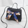 Luxury Purses and Handbags Women Ladies with Scarf China Wholesale PU Womens Bags Lichee Pattern Sling Bag Women Shoulder