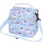 Best Quality Custom Cartoon Prints Cute Reusable Portable 2 Layer Insulated Lunch Box Thermal Cooler Bags For School Kids Girls