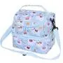 Best Quality Custom Cartoon Prints Cute Reusable Portable 2 Layer Insulated Lunch Box Thermal Cooler Bags For School Kids Girls