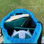 Large Capacity Swimming Accessories Mesh Bag Drawstring Swim Gym Backpack with Separated Waterproof Dry Compartments