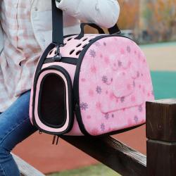 KBW400 Hot Selling Portable EVA Pet Out Backpack Cat Bag Fashion Foldable Airline Kennel Portable Travel Pet Bag