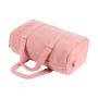 Manufacturer Wholesale Unisex Custom Designer Adjustable Strap Large Capacity Travel Overnight Soft Teddy Sherpa Duffel Bag