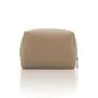 Custom waterproof travel toiletry bag leather cosmetic make up bag leather travel cosmetic pouch