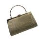 2024Hot sale Hand-made Polyester Fabrics Gentle style Ladies Wedding paty Purse Luxury Evening Chain bag