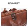 XL341 Vintage Casual Anti Water Women's Crossbody Bag Ladies Backpack Lightweight Senior PU leather dual-purpose Shoulder Bag