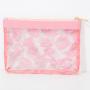 New Style Lady multicolor Clear Holographic Makeup Bag Pouch Pvc Waterproof Transparent Laser Cosmetic bag