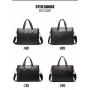 OEM fashion Men's business briefcase genuine leather men  handbag wholesale handbags factory