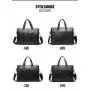 OEM fashion Men's business briefcase genuine leather men  handbag wholesale handbags factory
