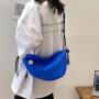 HR277 New Single Shoulder Crossbody Bag for Unisex Fashion Sports Trend New Product Cross Bag Student Canvas Dumpling Shape Bag