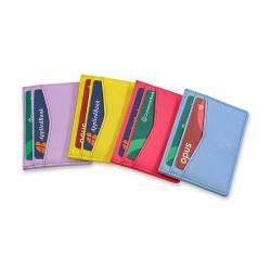 Wholesale factory pu leather card holder wallet slim credit card holder leather id card holder