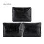 African Girls Makeup Bag Bridesmaid Leather Cosmetic Bag Customize Blank Cosmetic Bag Of Makeup Puffs