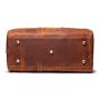 2024 Custom Crazy Horse Genuine Leather Travel Bags For Retro Men Duffel