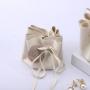 High End Microfiber Fabric Drawstring Gift Packaging Bag Microfiber Dust Suede Pouch