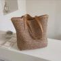 ZX012 New Style Hollow Out Summer Handbag Straw Bag Tote Bag Portable Shoulder Bag Beach Handbag Shoulder For Women